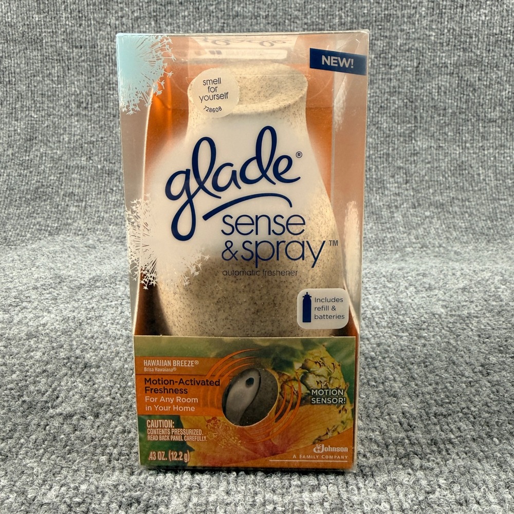 Glade Sense &‎ Spray Automatic Freshener Hawaiian Breeze Motion Activated Fresh